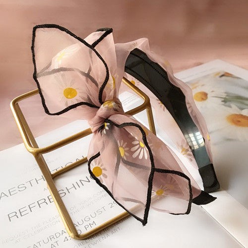 Hovedbeklædning fintmasket hårnål bred kant butterfly pandebånd blonde Japan og Sydkorea takket hårbånd hårhul voksen