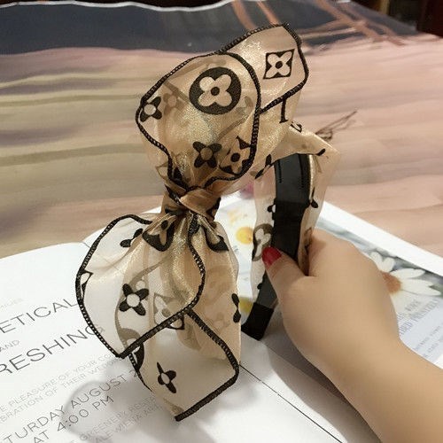 Hovedbeklædning fintmasket hårnål bred kant butterfly pandebånd blonde Japan og Sydkorea takket hårbånd hårhul voksen