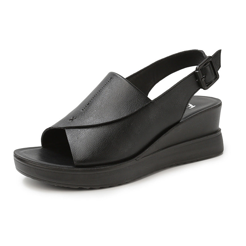 Sandals Women's Mid-heel Soft Sole Non-slip Breathable