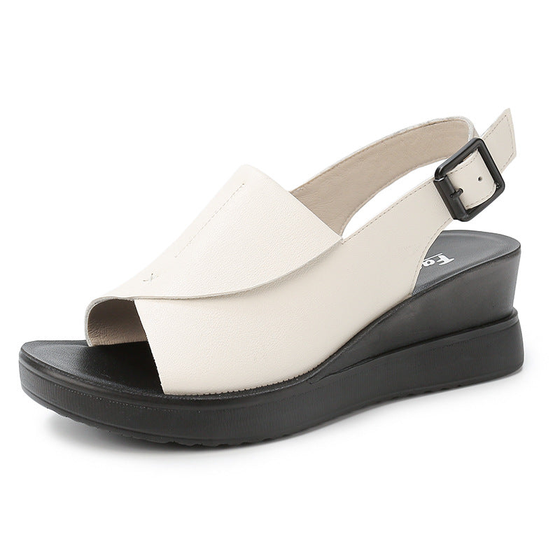 Sandals Women's Mid-heel Soft Sole Non-slip Breathable