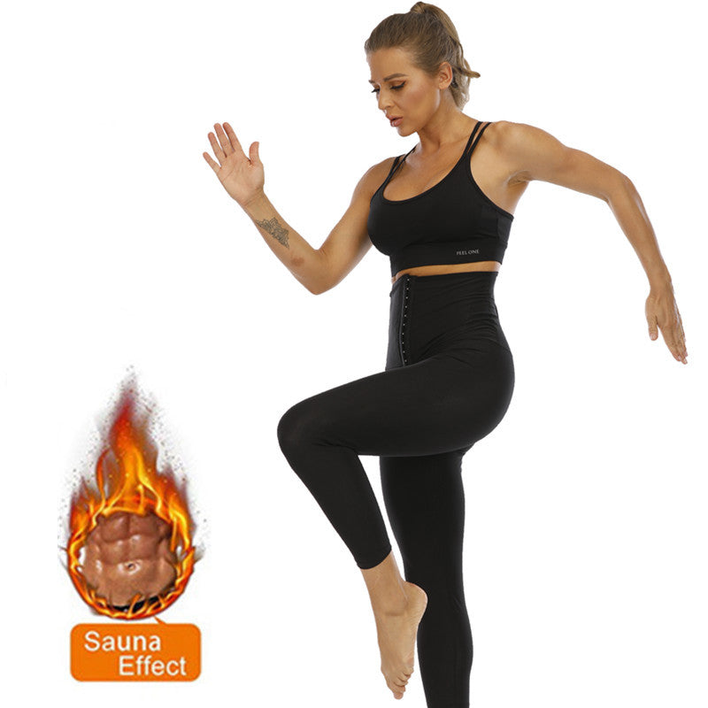Women's Sweatpants Hip-lifting Nine-point Yoga Pants