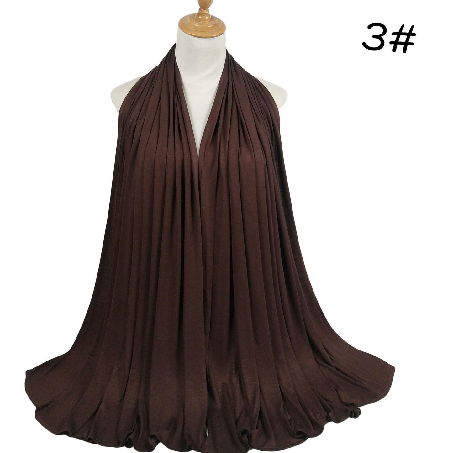 Large Size Mercerized Cotton Modal Long Scarf180x85cm