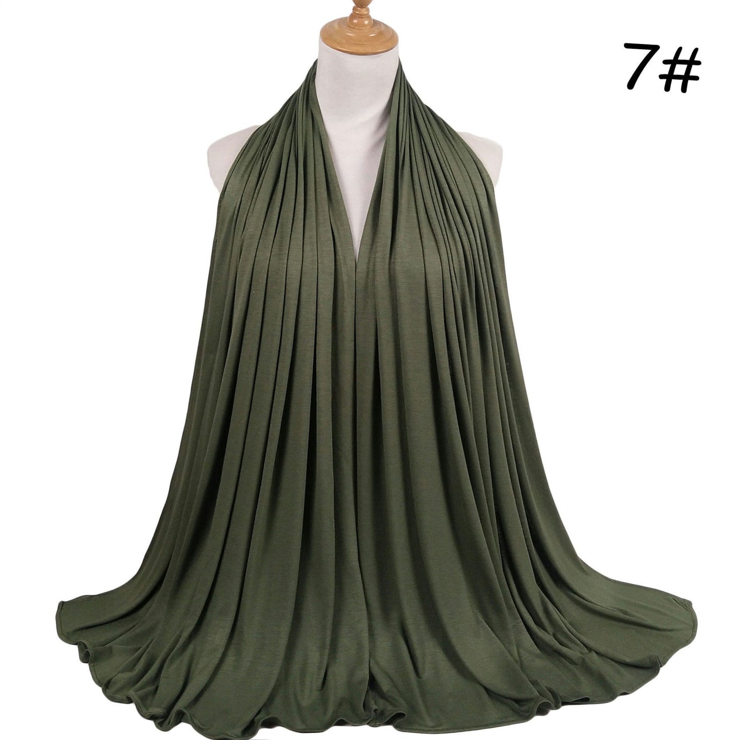 Large Size Mercerized Cotton Modal Long Scarf180x85cm