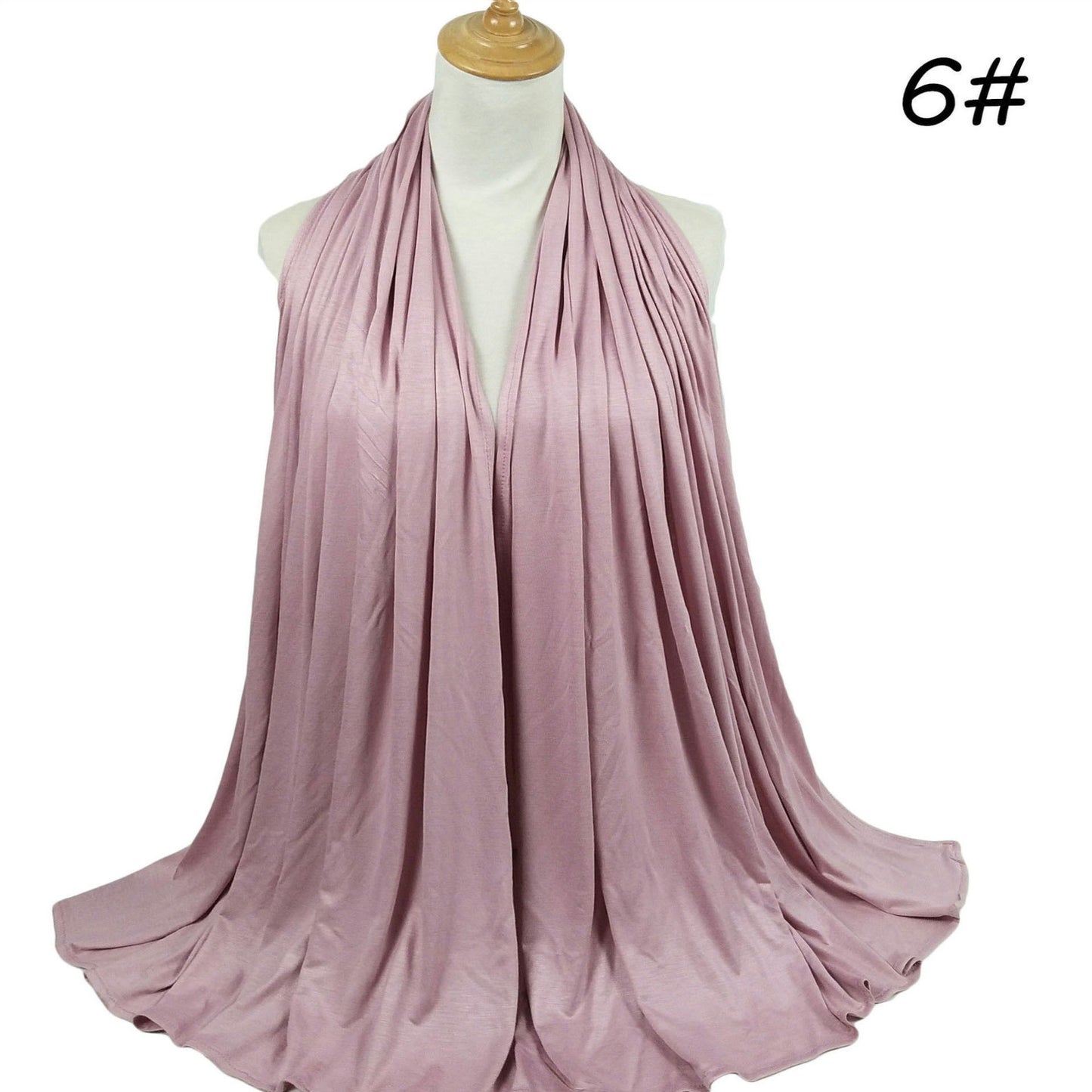 Large Size Mercerized Cotton Modal Long Scarf180x85cm