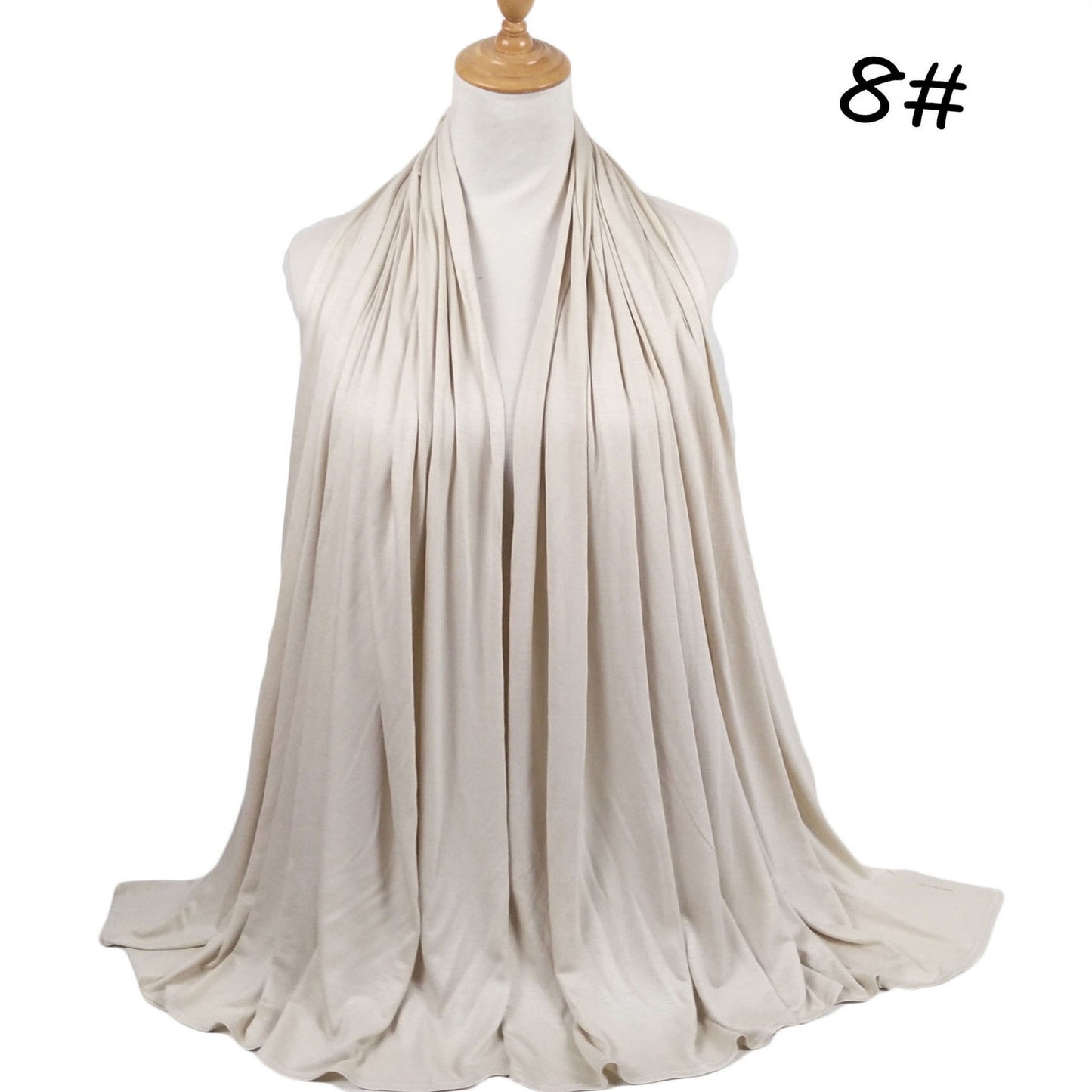 Large Size Mercerized Cotton Modal Long Scarf180x85cm