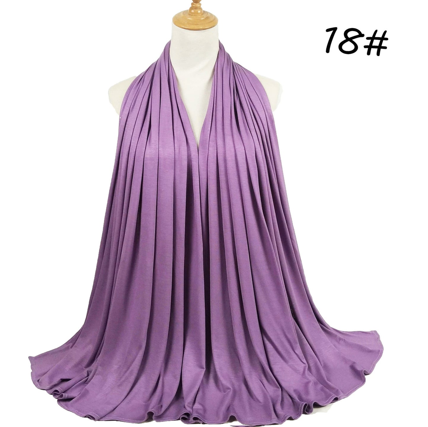 Large Size Mercerized Cotton Modal Long Scarf180x85cm