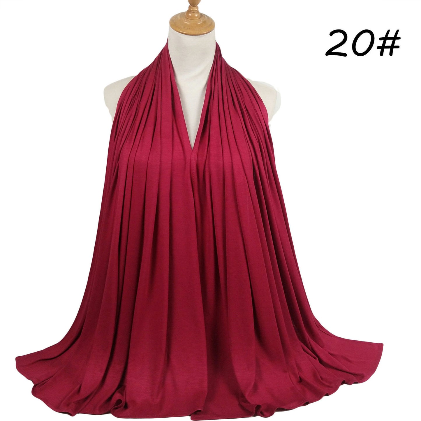 Large Size Mercerized Cotton Modal Long Scarf180x85cm