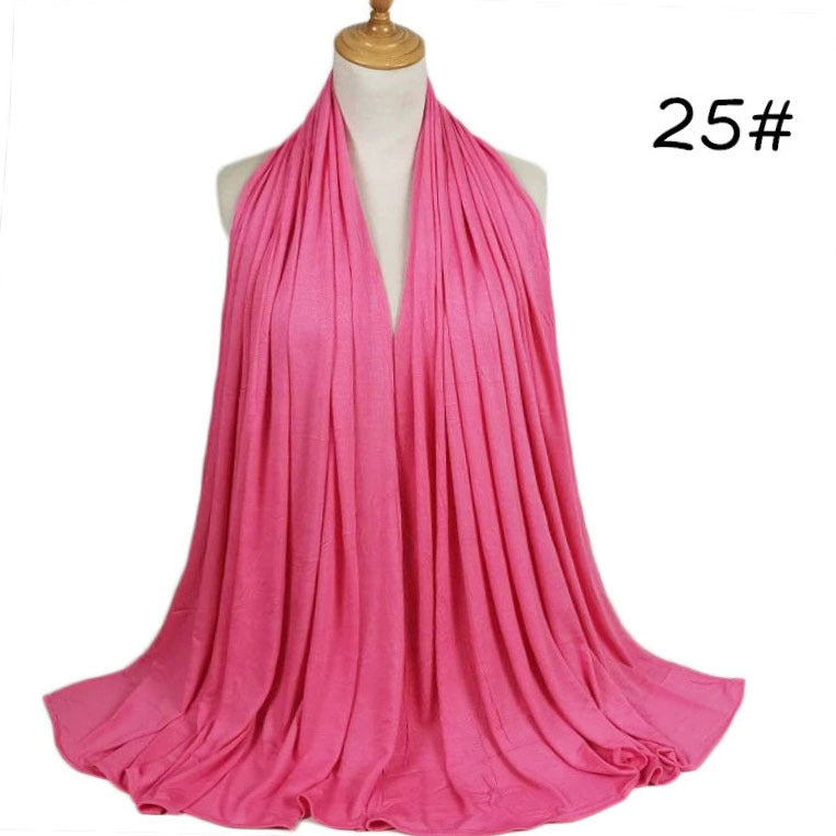 Large Size Mercerized Cotton Modal Long Scarf180x85cm