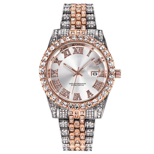 Steel Band Quartz Watch
