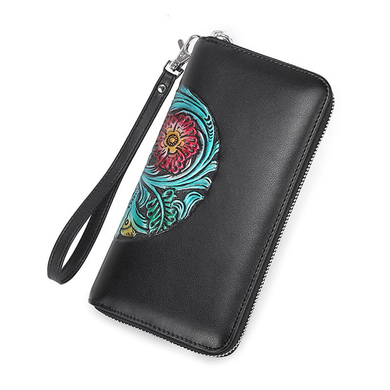 Multifunctional Trendy Personality Wallet Passport Bag