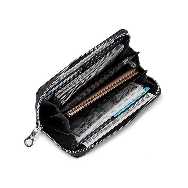 Multifunctional Trendy Personality Wallet Passport Bag
