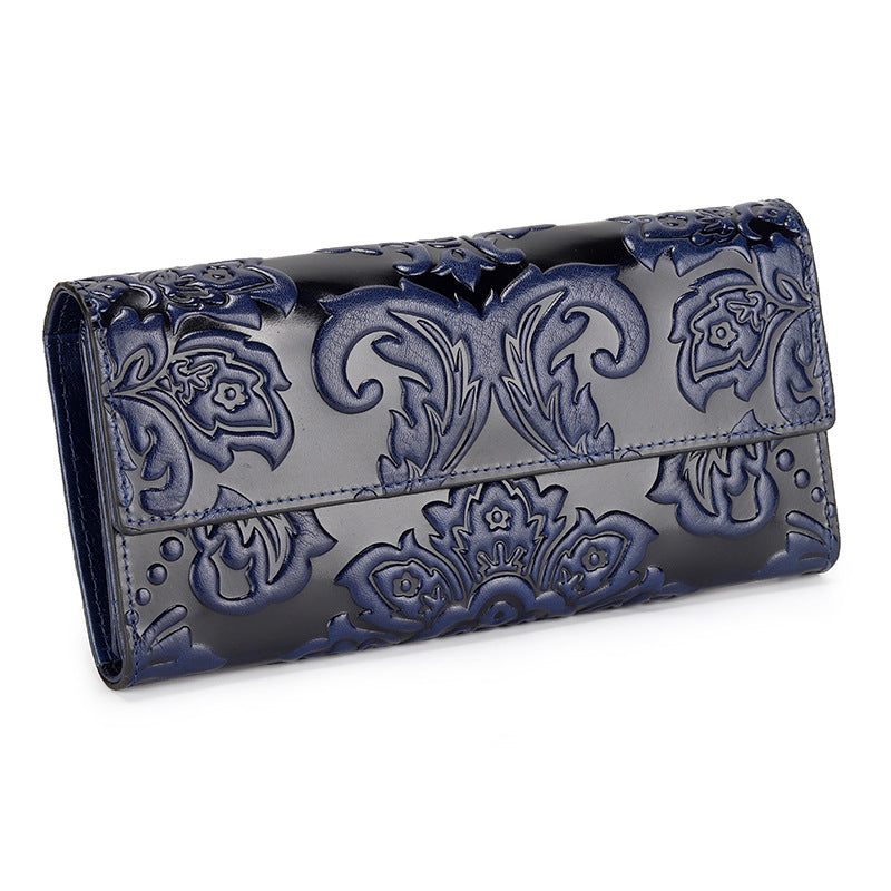 European And American Three Color Mobile Phone Bag Leather Wallet Pocket