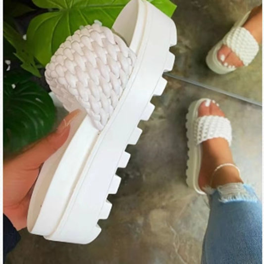 Nye store sandaler til kvinder, nye, tyk bund, udenlandsk handel, Ebay