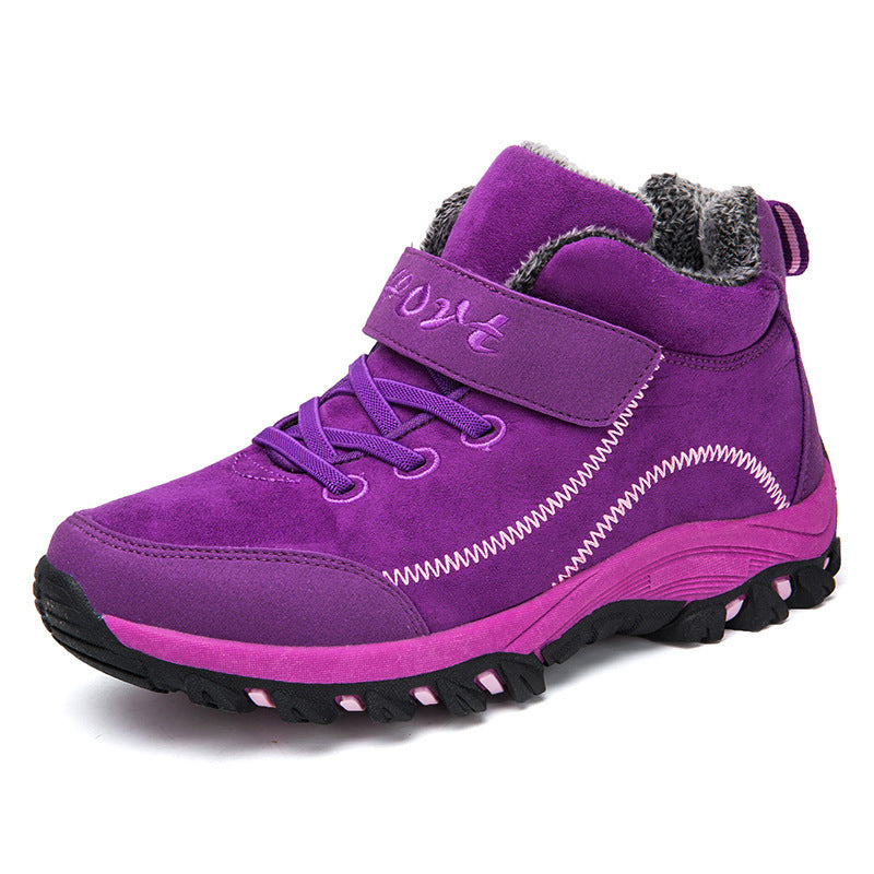 Men'S And Women'S Flat-Bottomed Plus Velvet Warm And Non-Slip