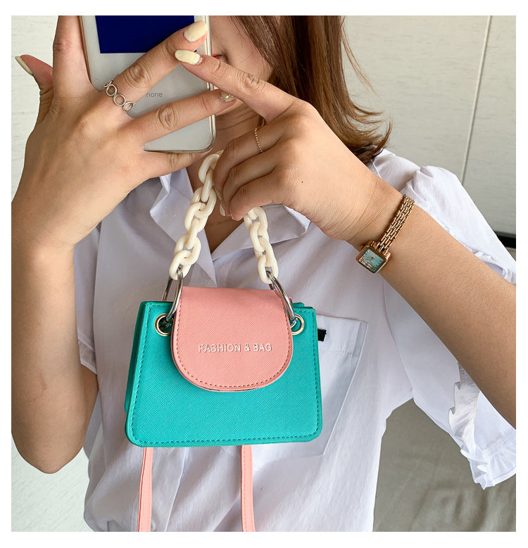 Mini Bag Handbags New Trendy Net Red Fashion Ins Trend Shoulder Messenger Bag
