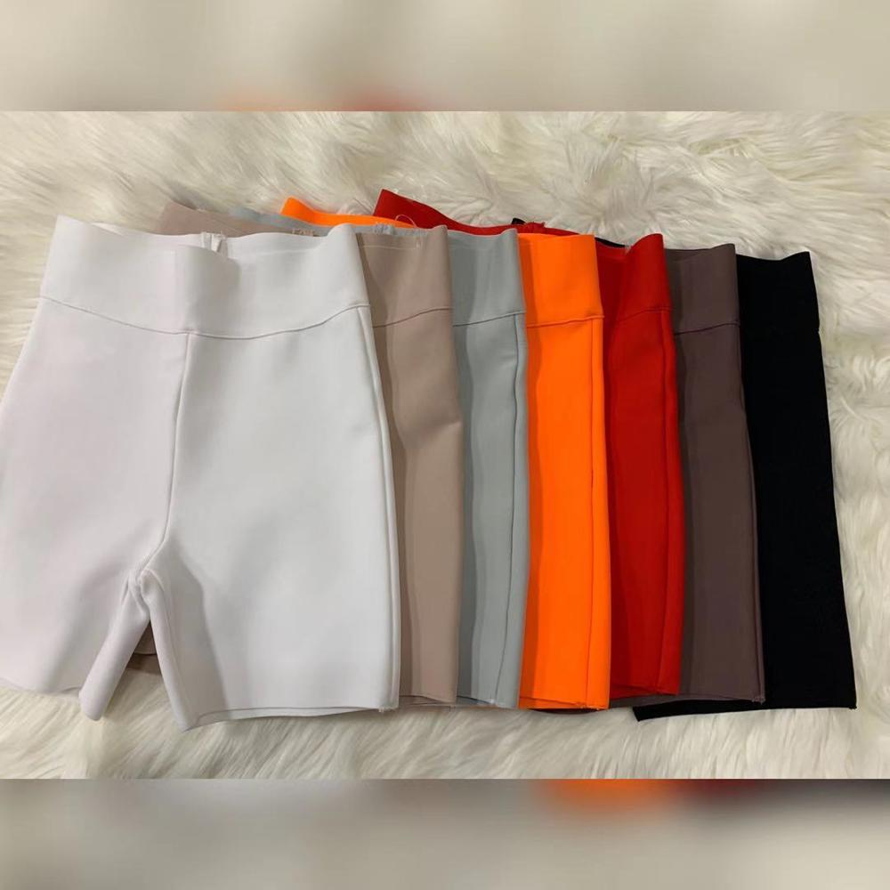 High Quality Black Red White Rayon Bandage Pants For Women