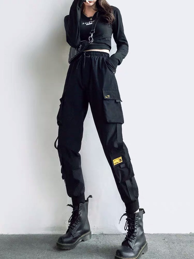 Women's Overalls Are Thin And High Waist