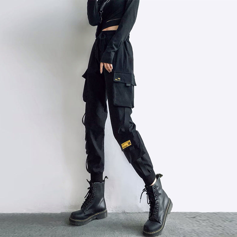 Women's Overalls Are Thin And High Waist