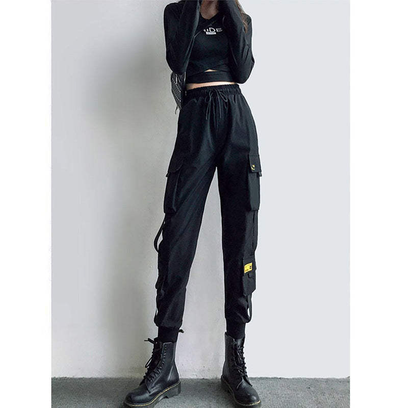 Women's Overalls Are Thin And High Waist