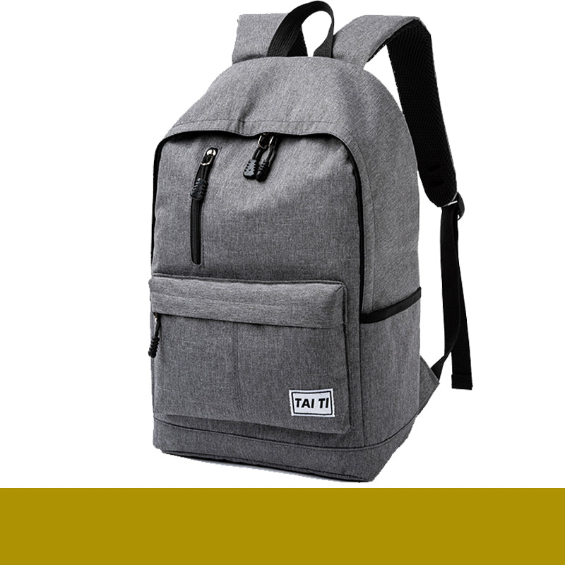 Backpack Men's Backpack Large Capacity Large Junior High School Student School Bag Simple