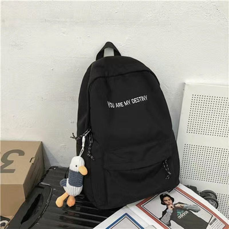 Schoolbag Men'S Trendy Cool Street Trend Backpack High School