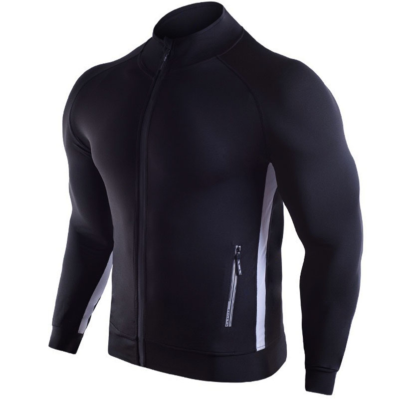 Men's Stretch Quick-drying Breathable Long-sleeved Sports Running Training Suit