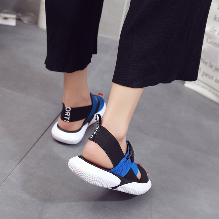 Sports Sandals Women's New Summer All Match Flat-soled Casual Beach Shoes