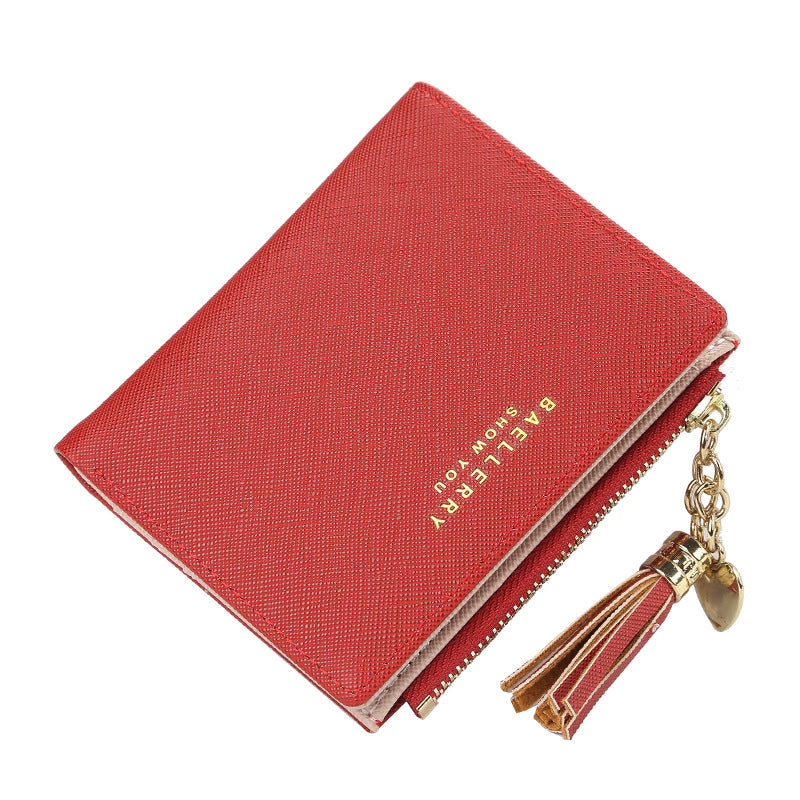 Korean Version Of Multi-card Slot Buckle Coin Purse