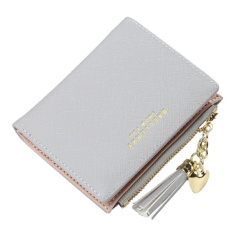 Korean Version Of Multi-card Slot Buckle Coin Purse