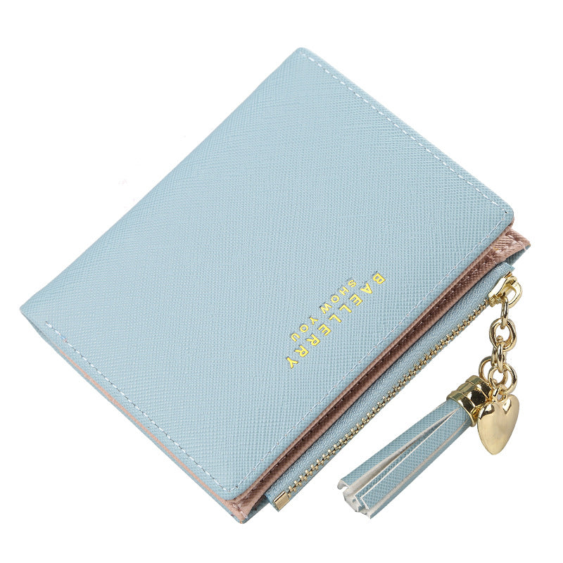 Korean Version Of Multi-card Slot Buckle Coin Purse