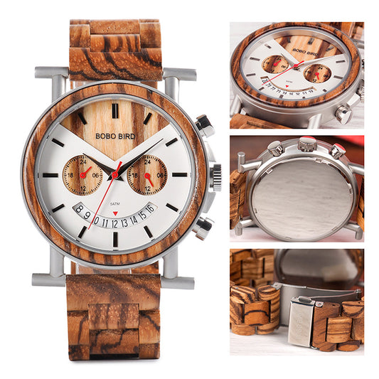 Creative True Five-hand Japanese Movement Watch
