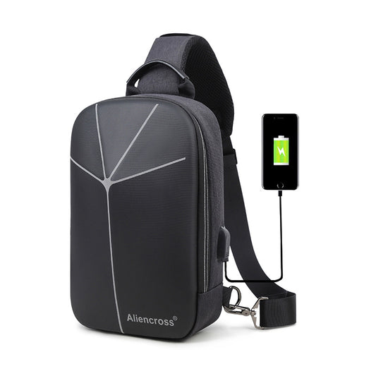One-Shoulder Casual Multifunctional Anti-Theft Chest Bag Men