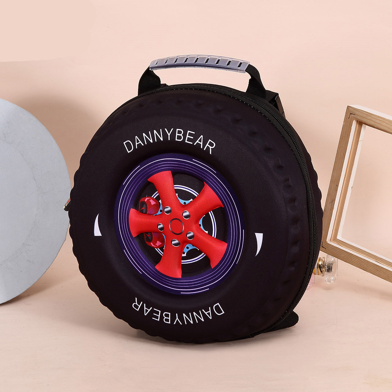 Children's Small School Bag Backpack Traction Bag Car Tire Backpack