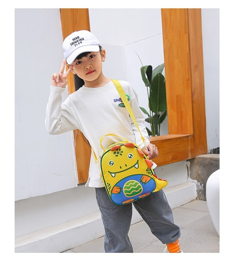 Dinosaur Children Backpack Cartoon Backpack Parent-child Bag