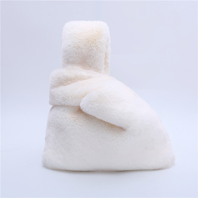 BagHandbag Autumn And Winter Imitation Rex Rabbit Fur Straw Bag Vest Bag Lady Bag Fur Fur Bag Female