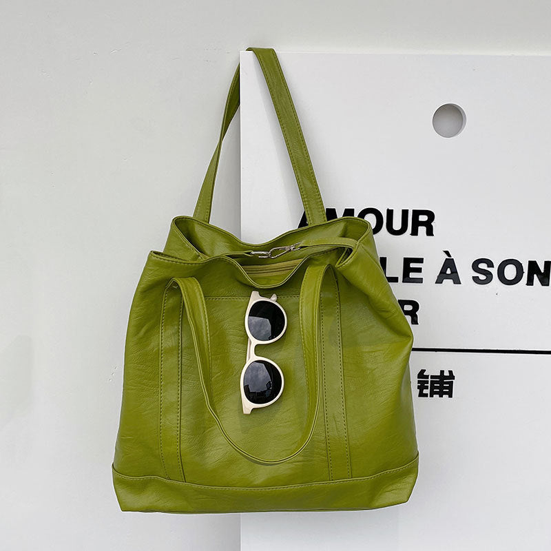 Simple And Versatile Spring Single Shoulder Bag Soft