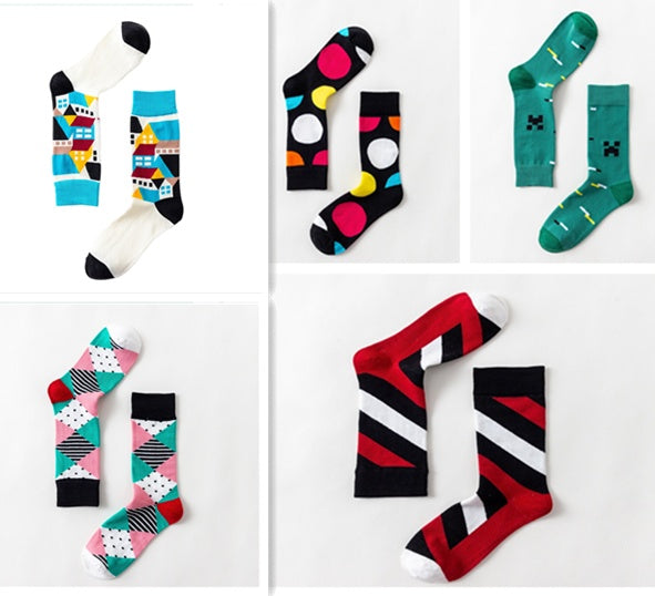 British wind men's and women's cotton socks
