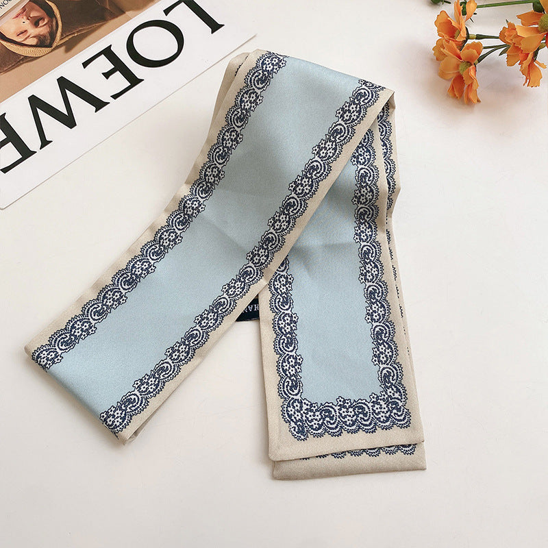 Fashion Ladies Print Ribbon Headdress
