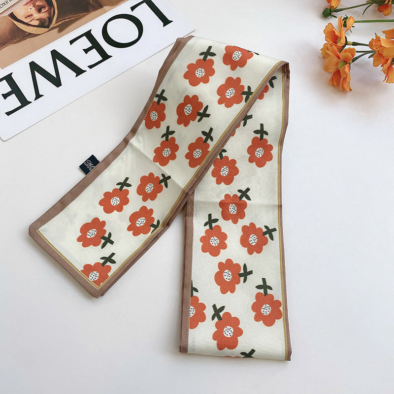 Fashion Ladies Print Ribbon Headdress