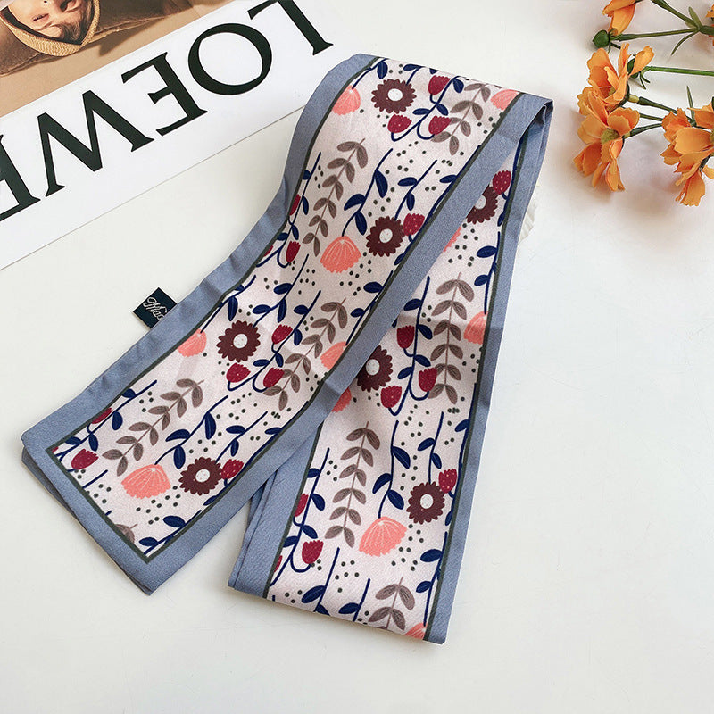 Fashion Ladies Print Ribbon Headdress