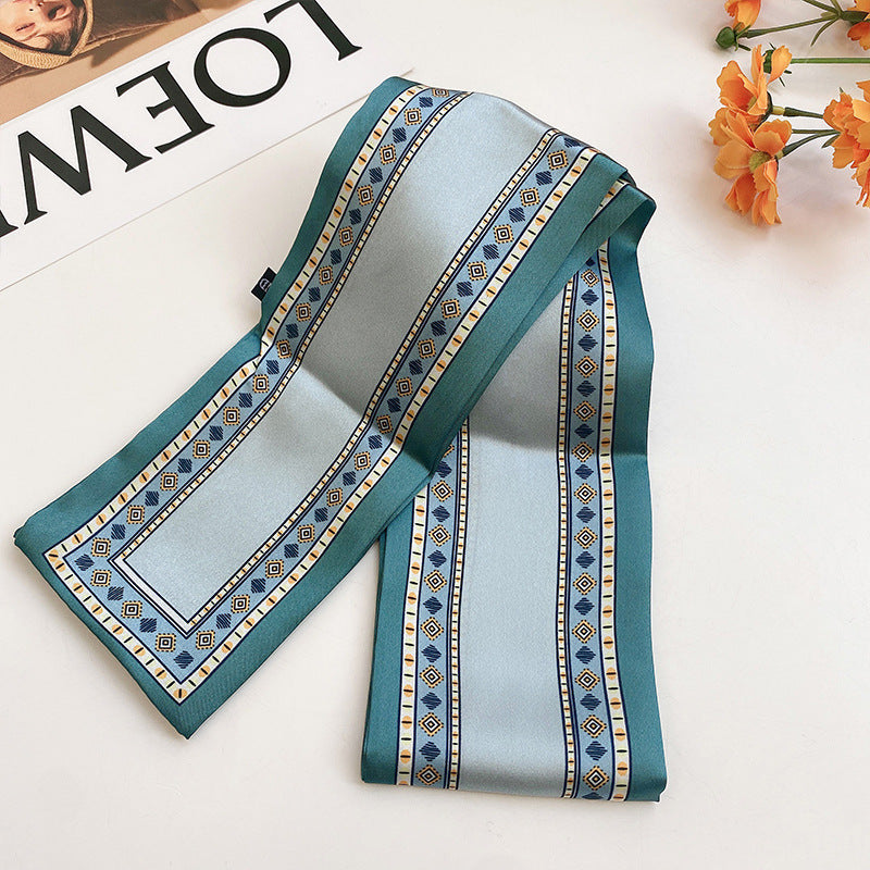Fashion Ladies Print Ribbon Headdress