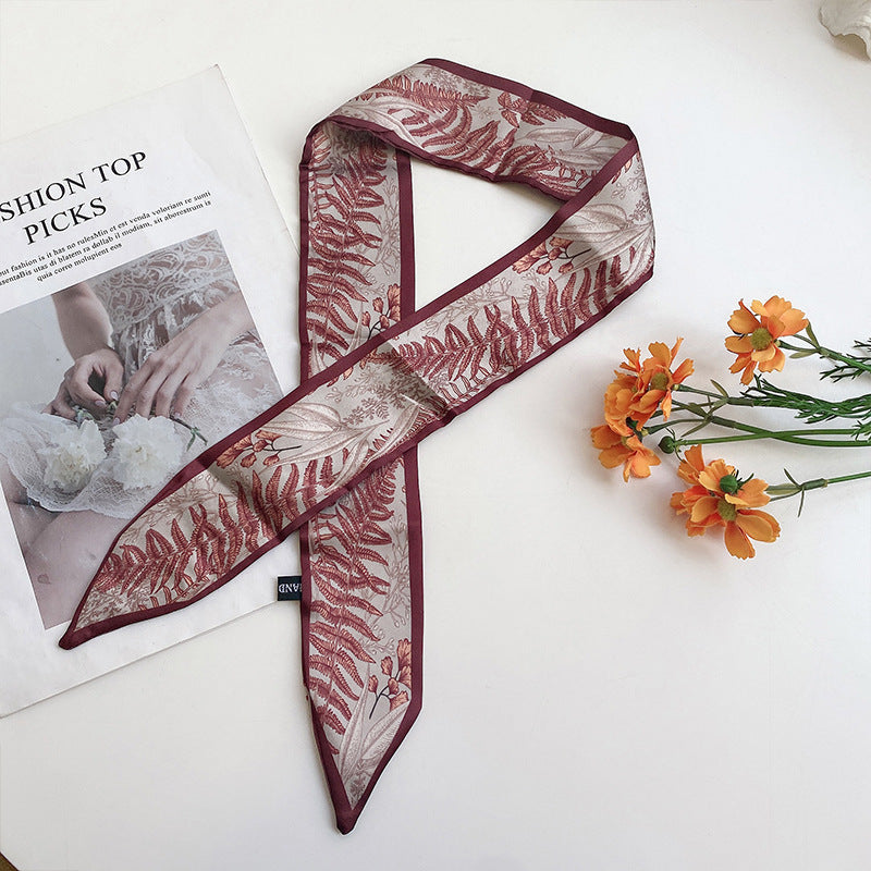 Fashion Ladies Print Ribbon Headdress