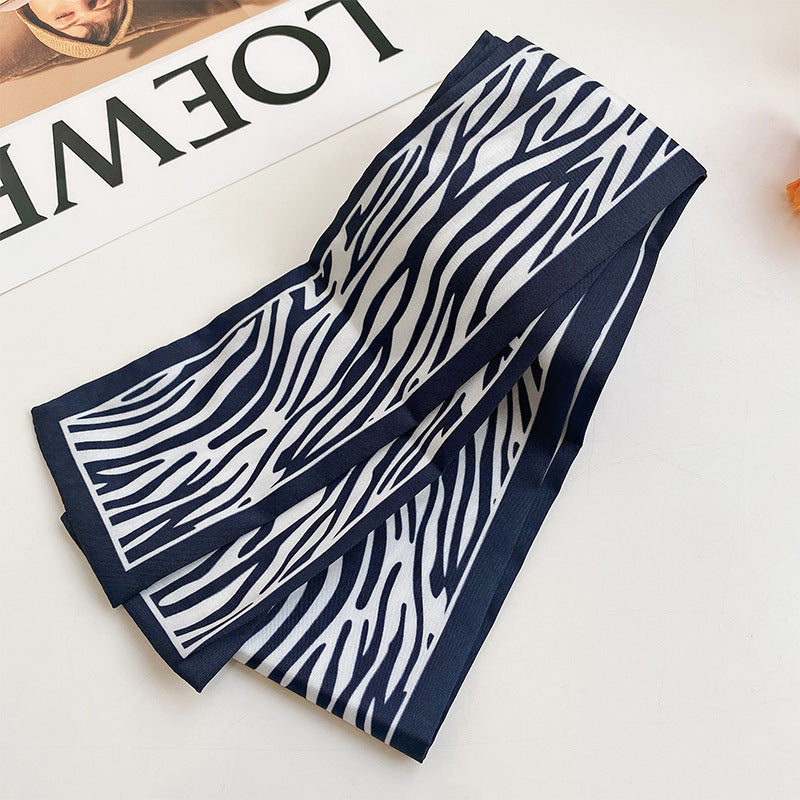 Fashion Ladies Print Ribbon Headdress