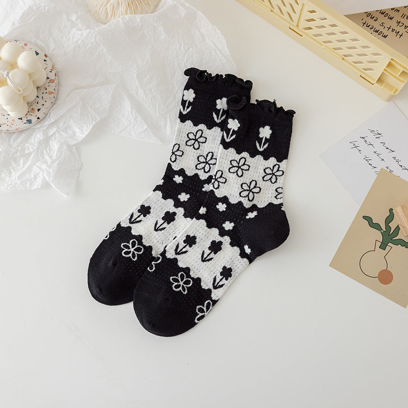 Xinjiang Long-Staple Cotton Trendy Brand Socks Women'S Trendy Summer Tube Socks Spring And Autumn Women
