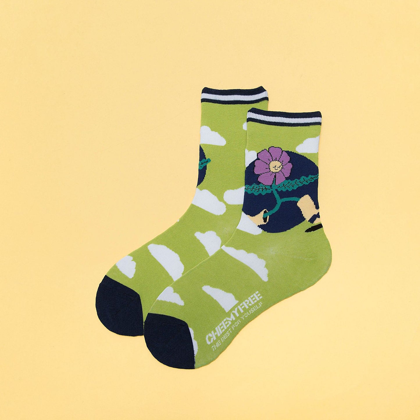 Socks Women's Trendy  Cartoon Personality Creativity Funny Tube Socks Cute Spring Trendy Couple Socks