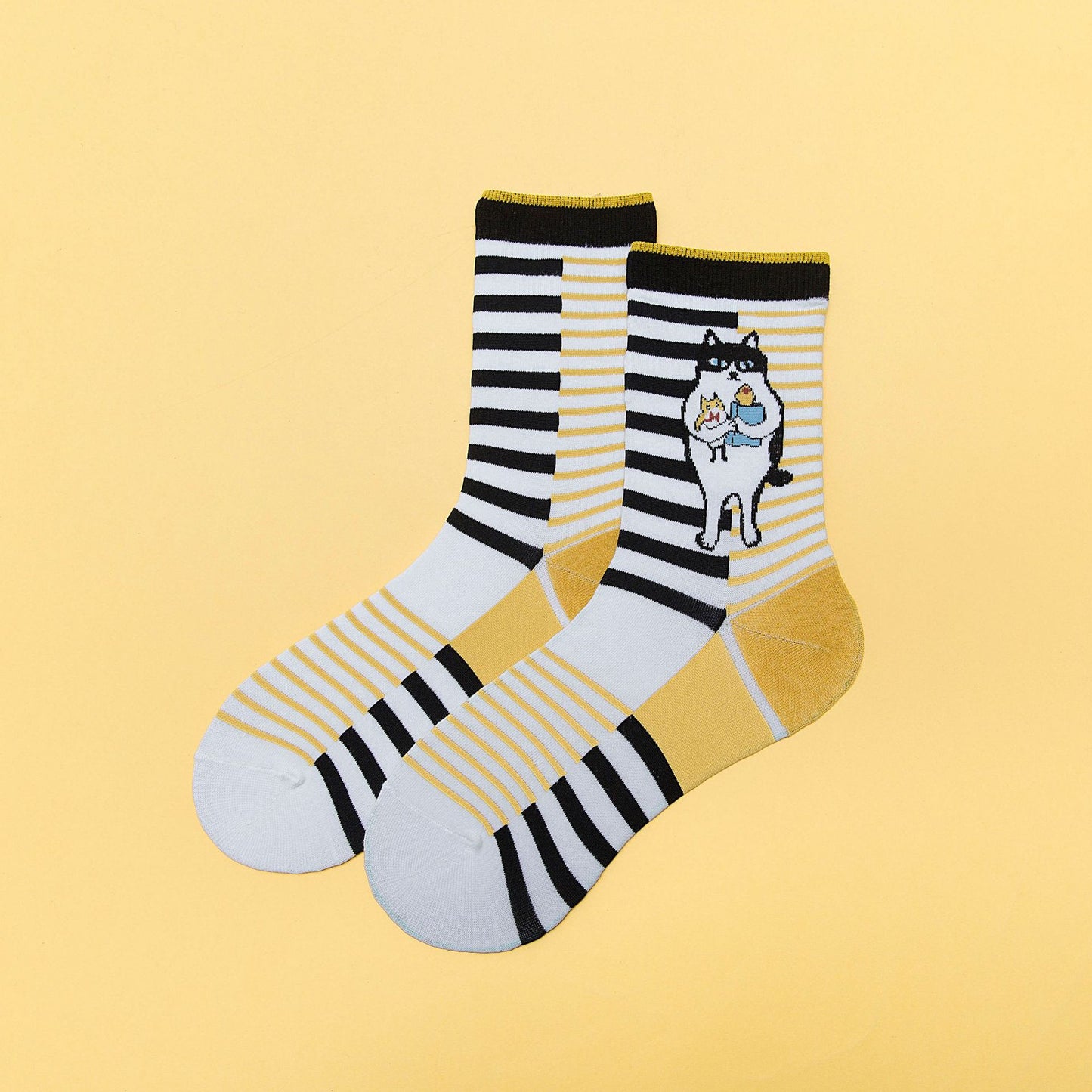 Socks Women's Trendy  Cartoon Personality Creativity Funny Tube Socks Cute Spring Trendy Couple Socks