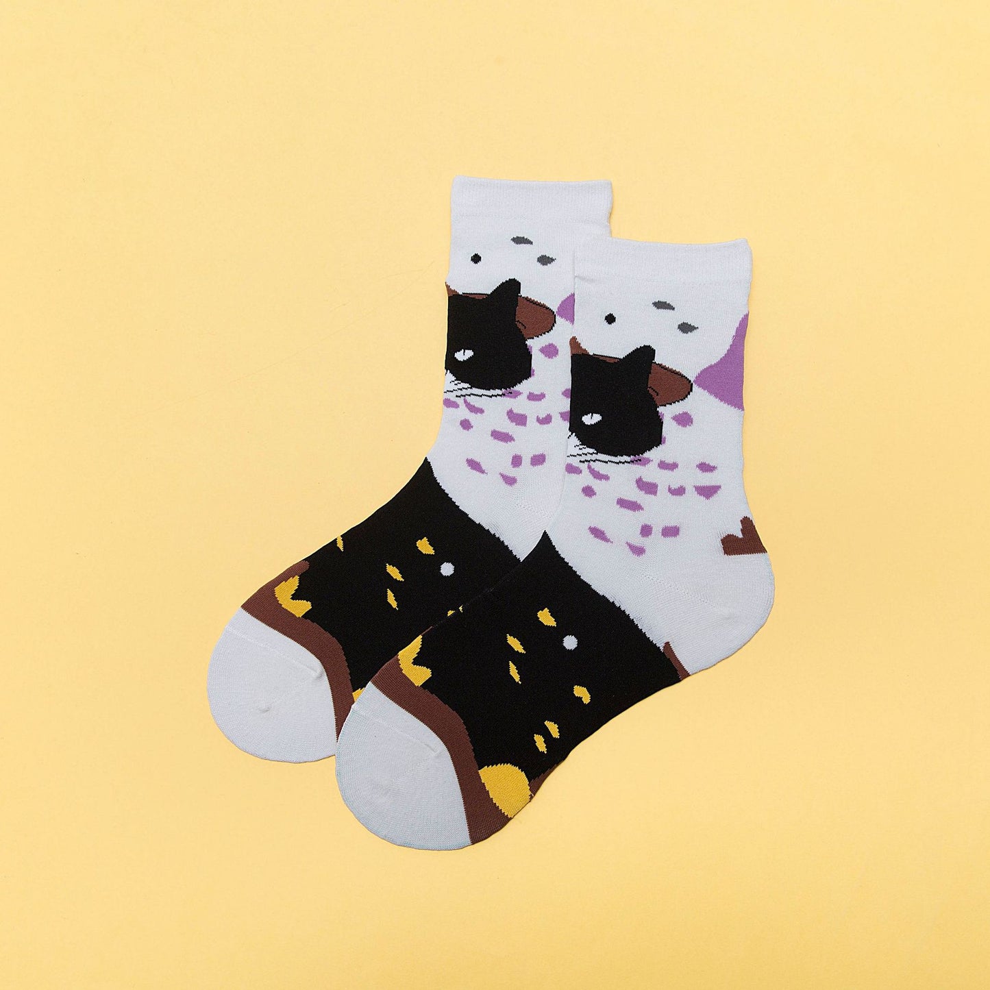 Socks Women's Trendy  Cartoon Personality Creativity Funny Tube Socks Cute Spring Trendy Couple Socks