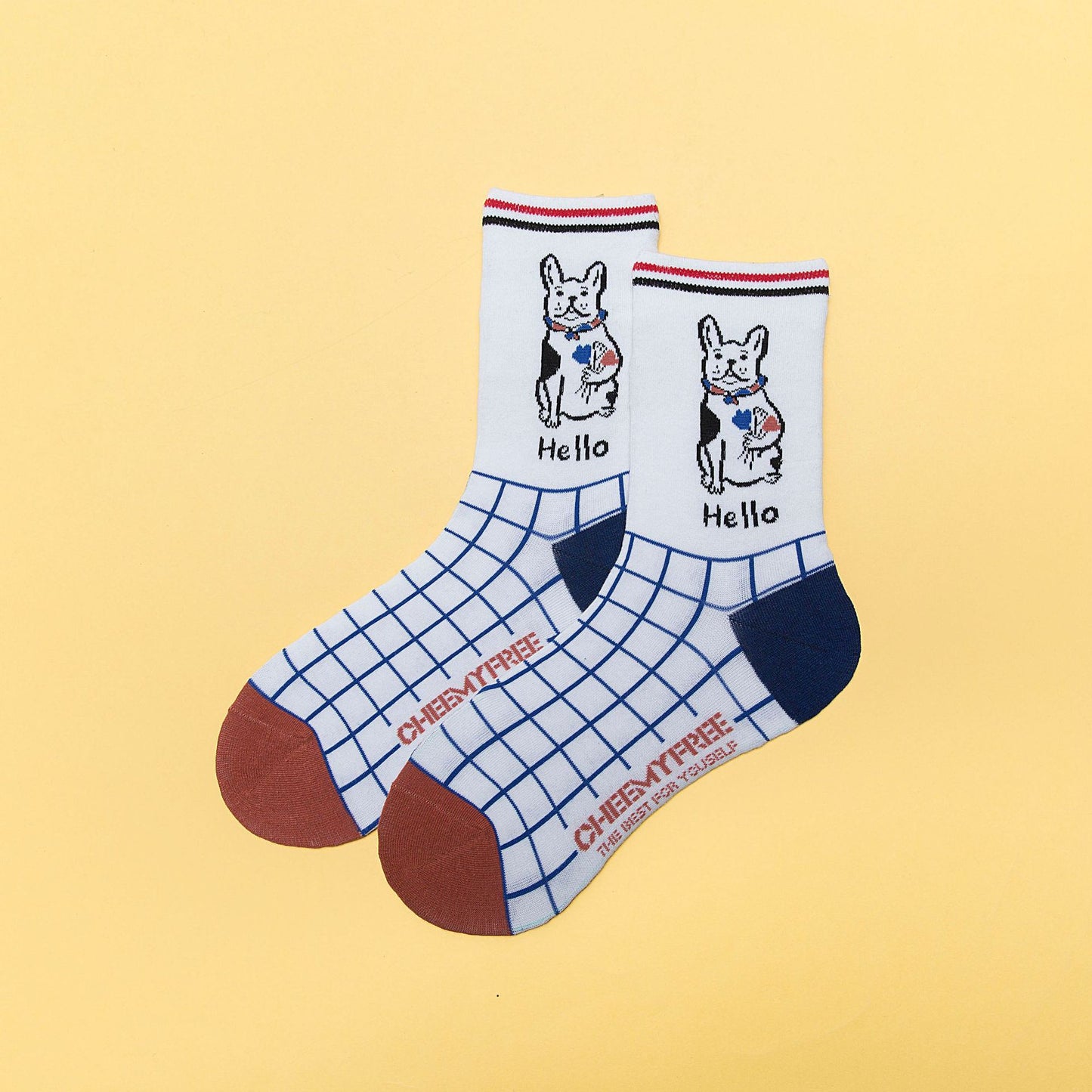Socks Women's Trendy  Cartoon Personality Creativity Funny Tube Socks Cute Spring Trendy Couple Socks