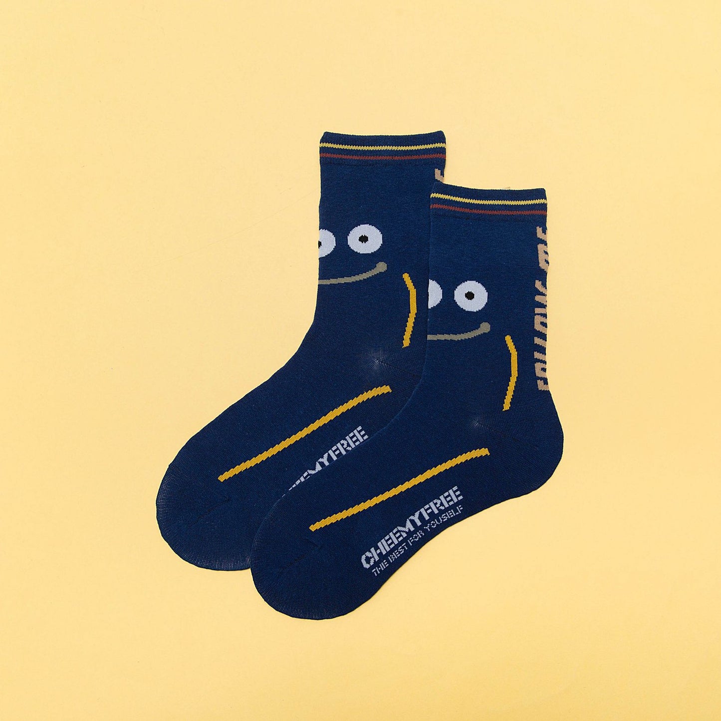 Socks Women's Trendy  Cartoon Personality Creativity Funny Tube Socks Cute Spring Trendy Couple Socks