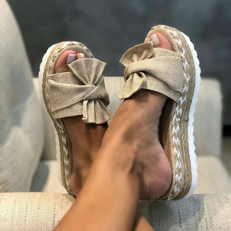 Butterfly Dew Toe, Hemp Rope, Muffin And Flip Flop